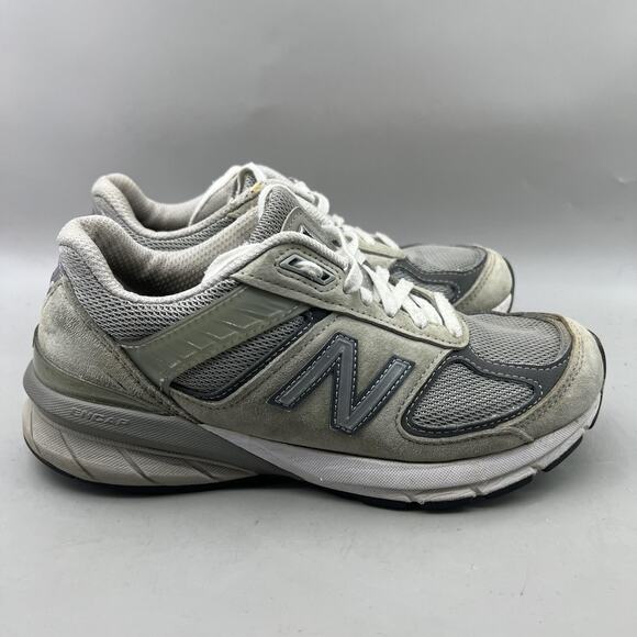 New Balance 990v5 Running Shoes Women Size 6.5 D Wide Gray Made In USA Sneakers - Picture 1 of 9